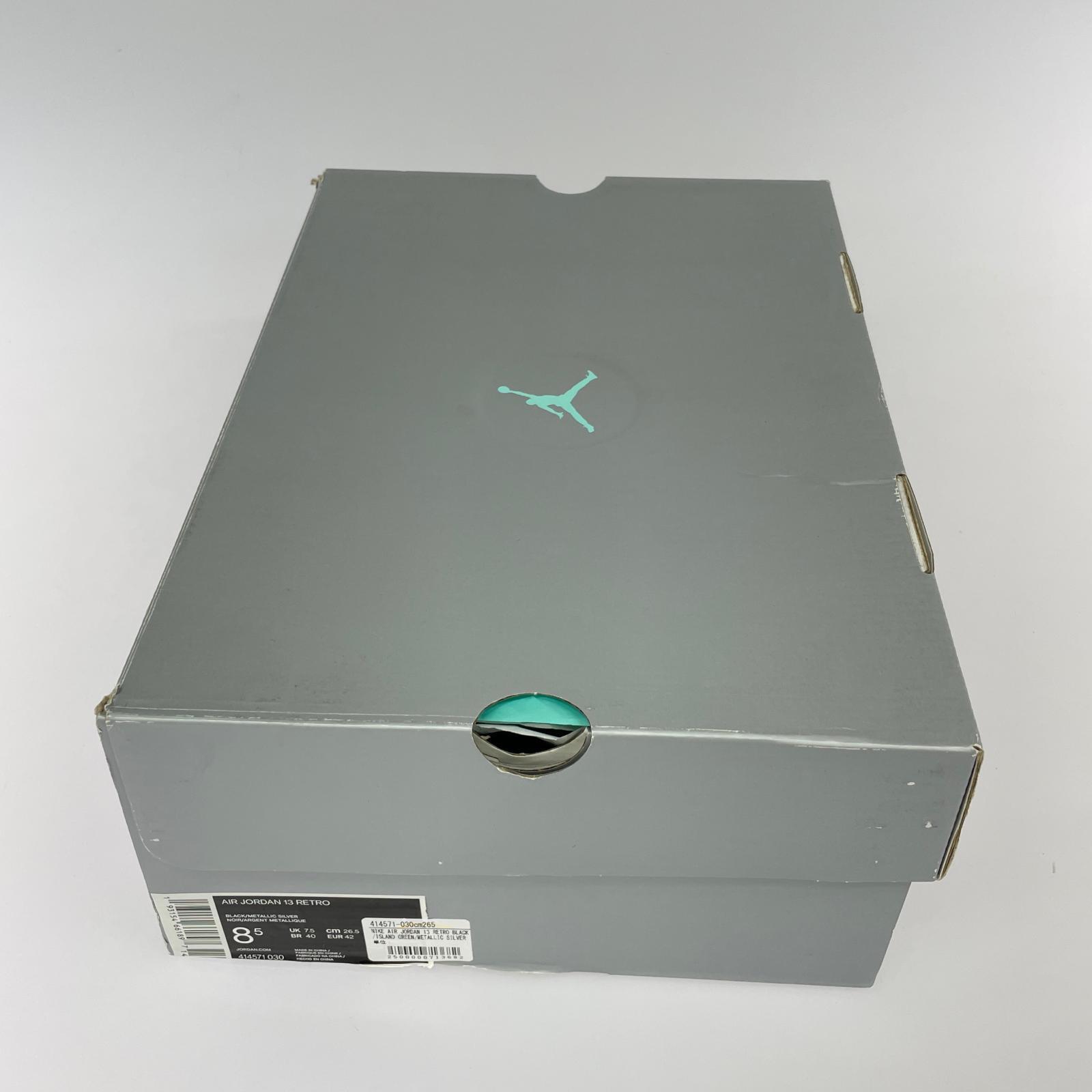 スニーカー AJ13 RETRO ISLAND GREEN 26.5cm 26.5cm (US8 1/2 UK8 EU43) ブラック