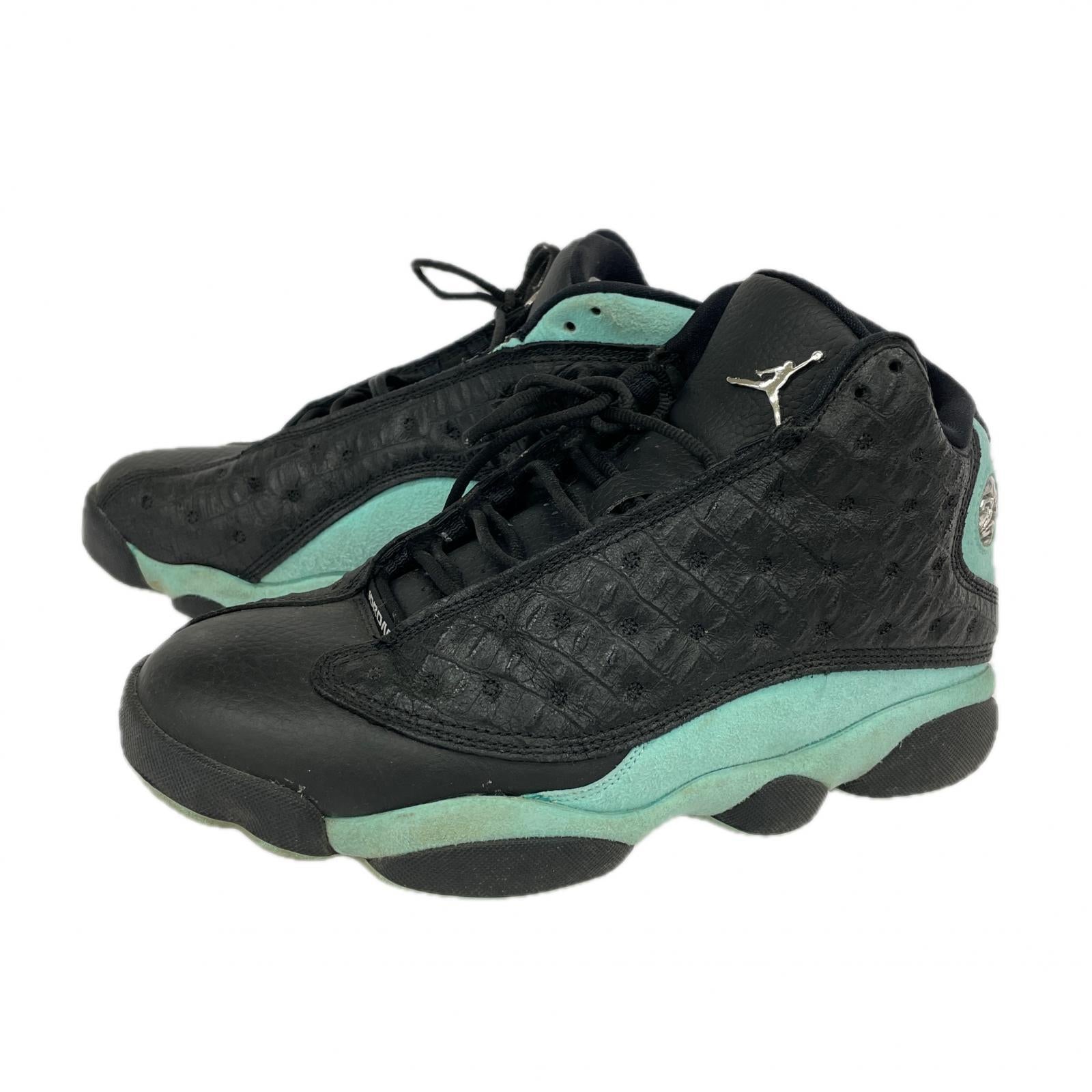 スニーカー AJ13 RETRO ISLAND GREEN 26.5cm 26.5cm (US8 1/2 UK8 EU43) ブラック