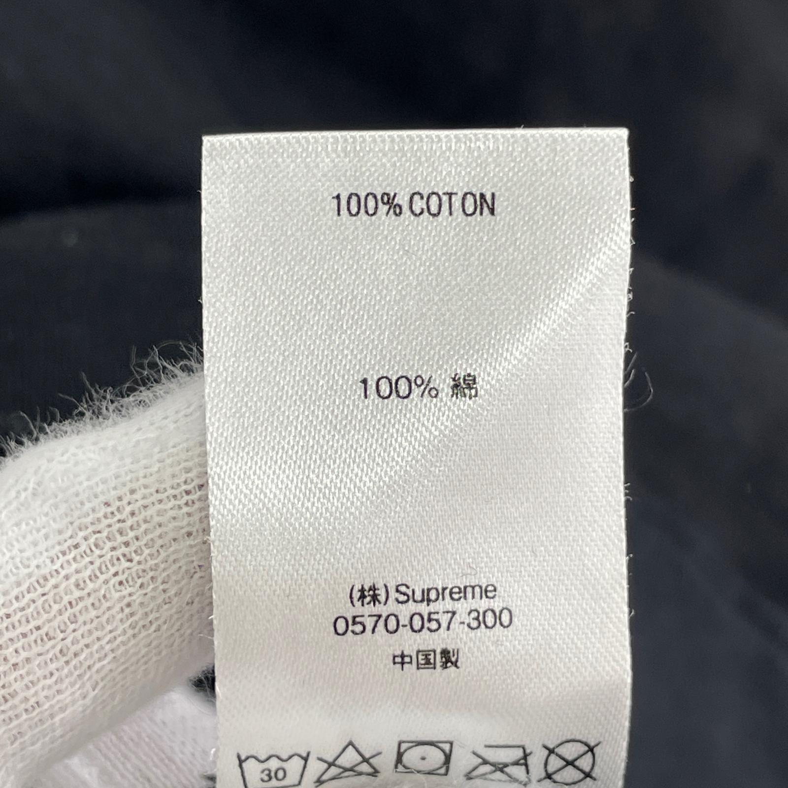 パーカー 20SS ARM METARIC LOGO HOODIE L L ブラック
