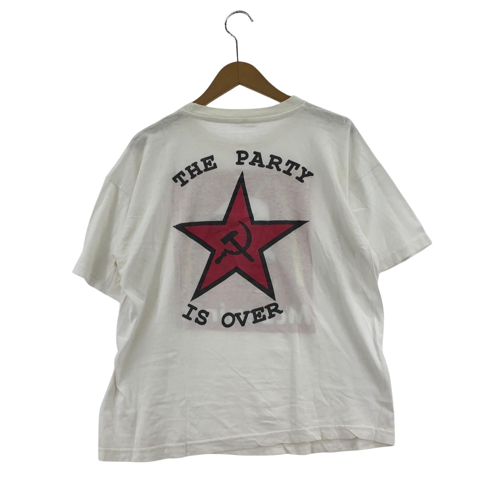 半袖Tシャツ 90s McLenin's パロディ Tee ホワイト