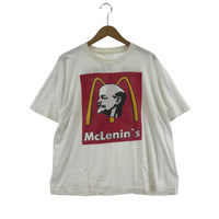 半袖Tシャツ 90s McLenin's パロディ Tee ホワイト