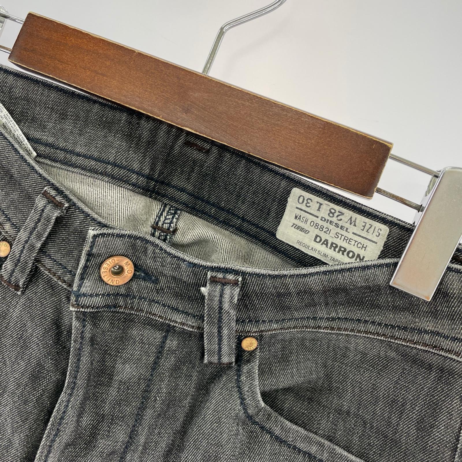 デニムパンツ DARRON 黒 28 ブラック
