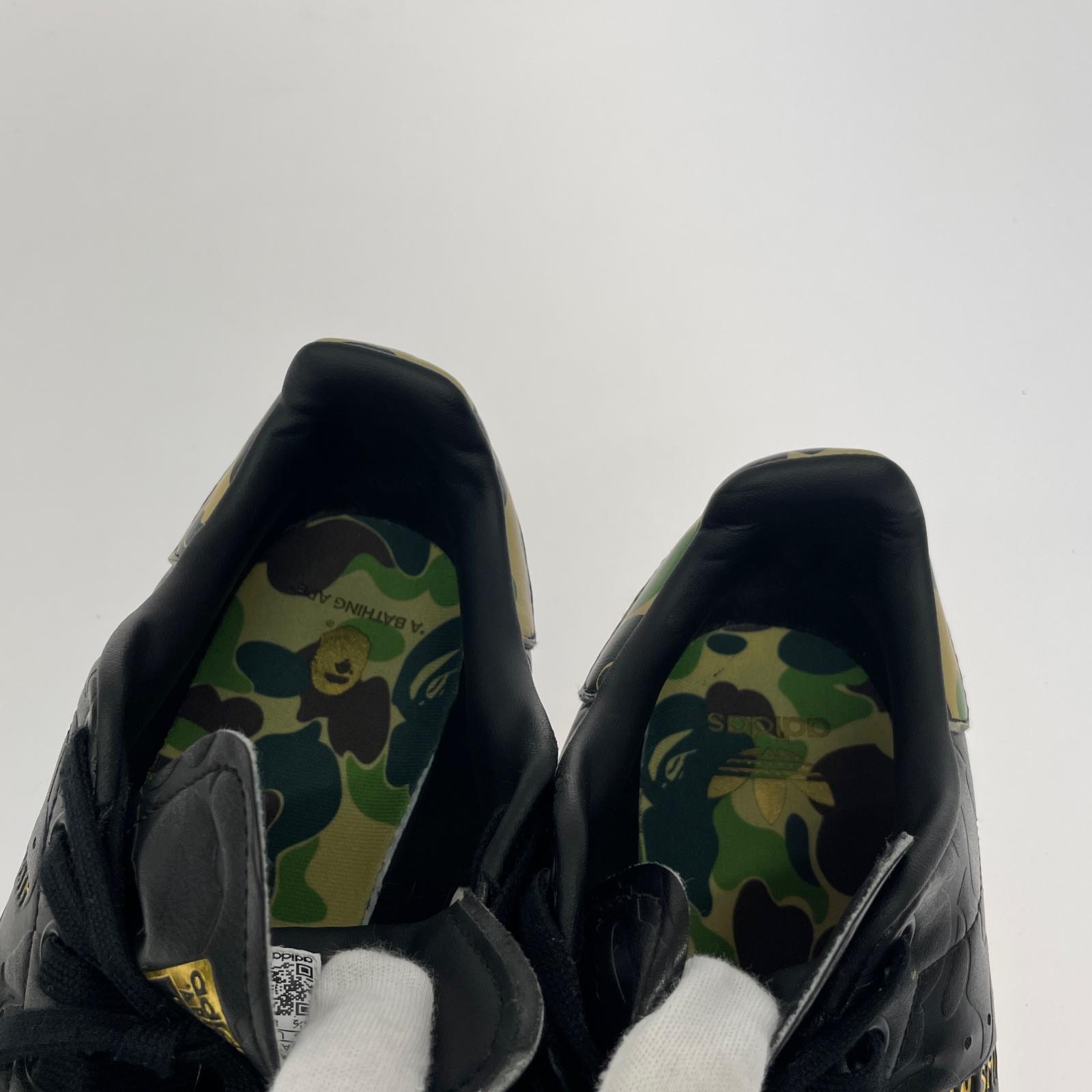 スニーカー ×A BATHING APE 30周年 Stan Smith BLK 26.5cm (US8 1/2 UK8 EU43) ブラック