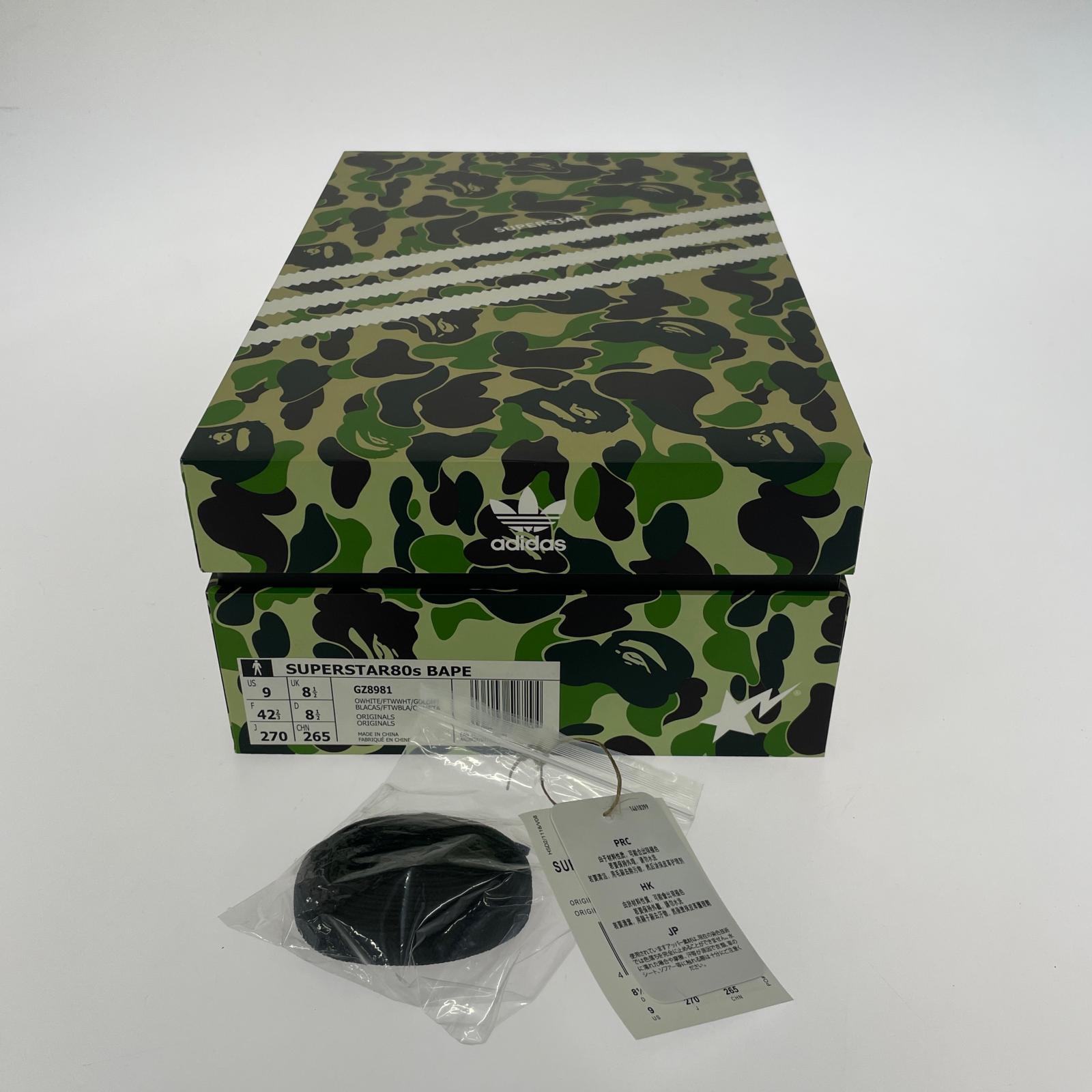 スニーカー ×A BATHING APE 30周年 Stan Smith BLK 26.5cm (US8 1/2 UK8 EU43) ブラック