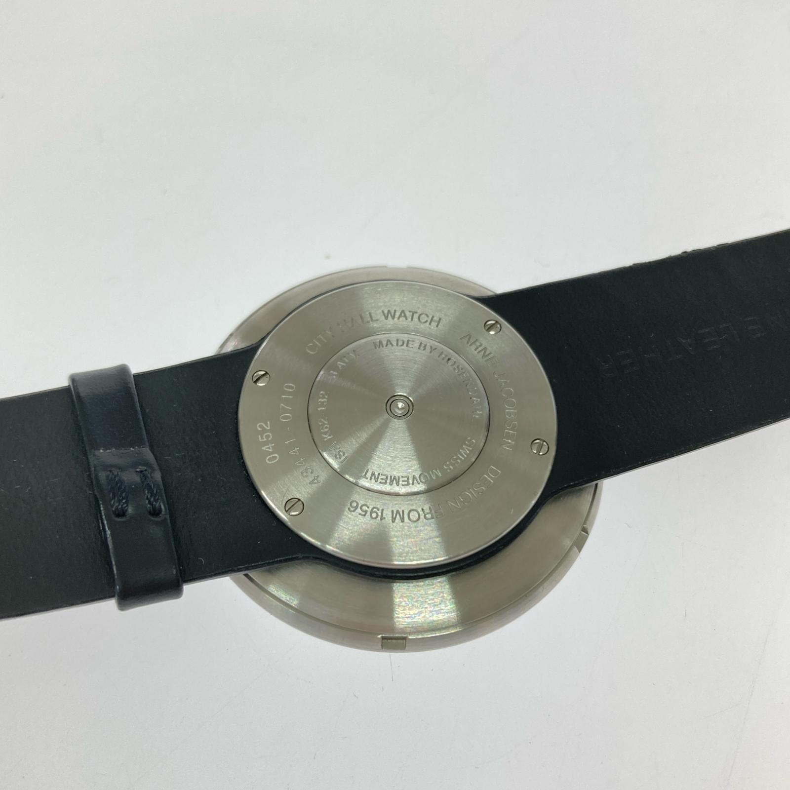 腕時計 ARNE JACOBSEN 腕時計 ブラック