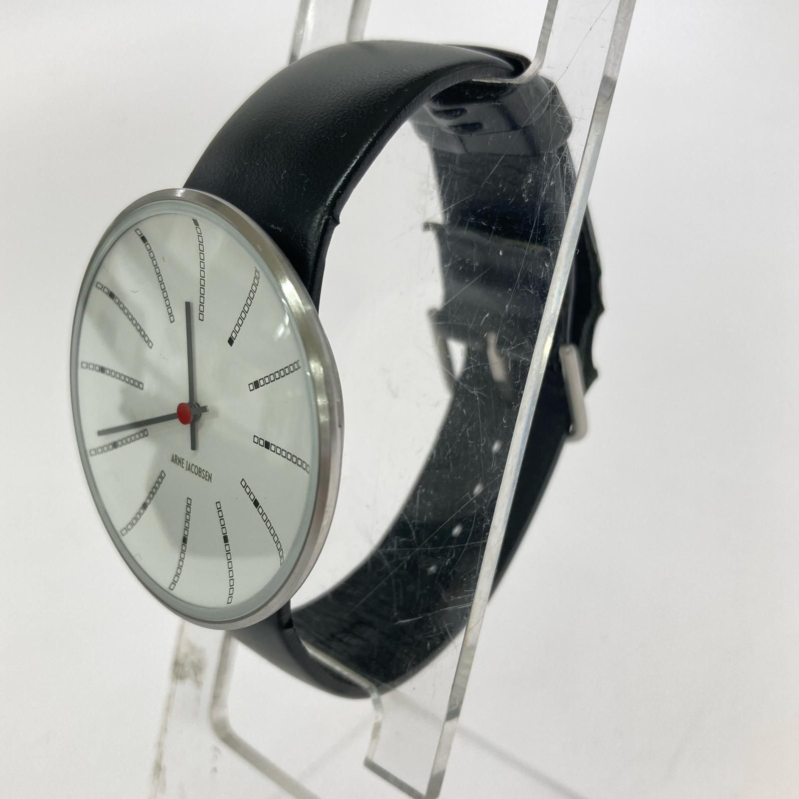 腕時計 ARNE JACOBSEN 腕時計 ブラック