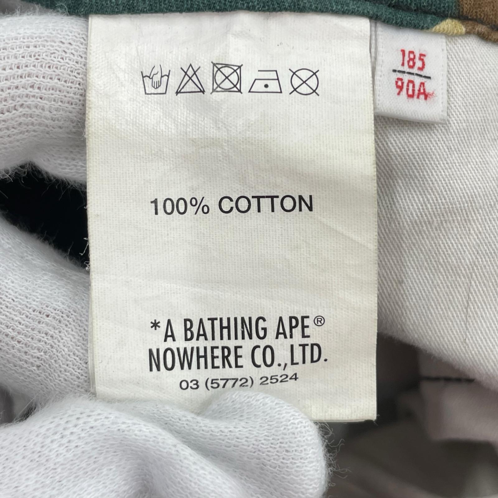 パンツ AAPE テーパードカーゴパンツ ブラック