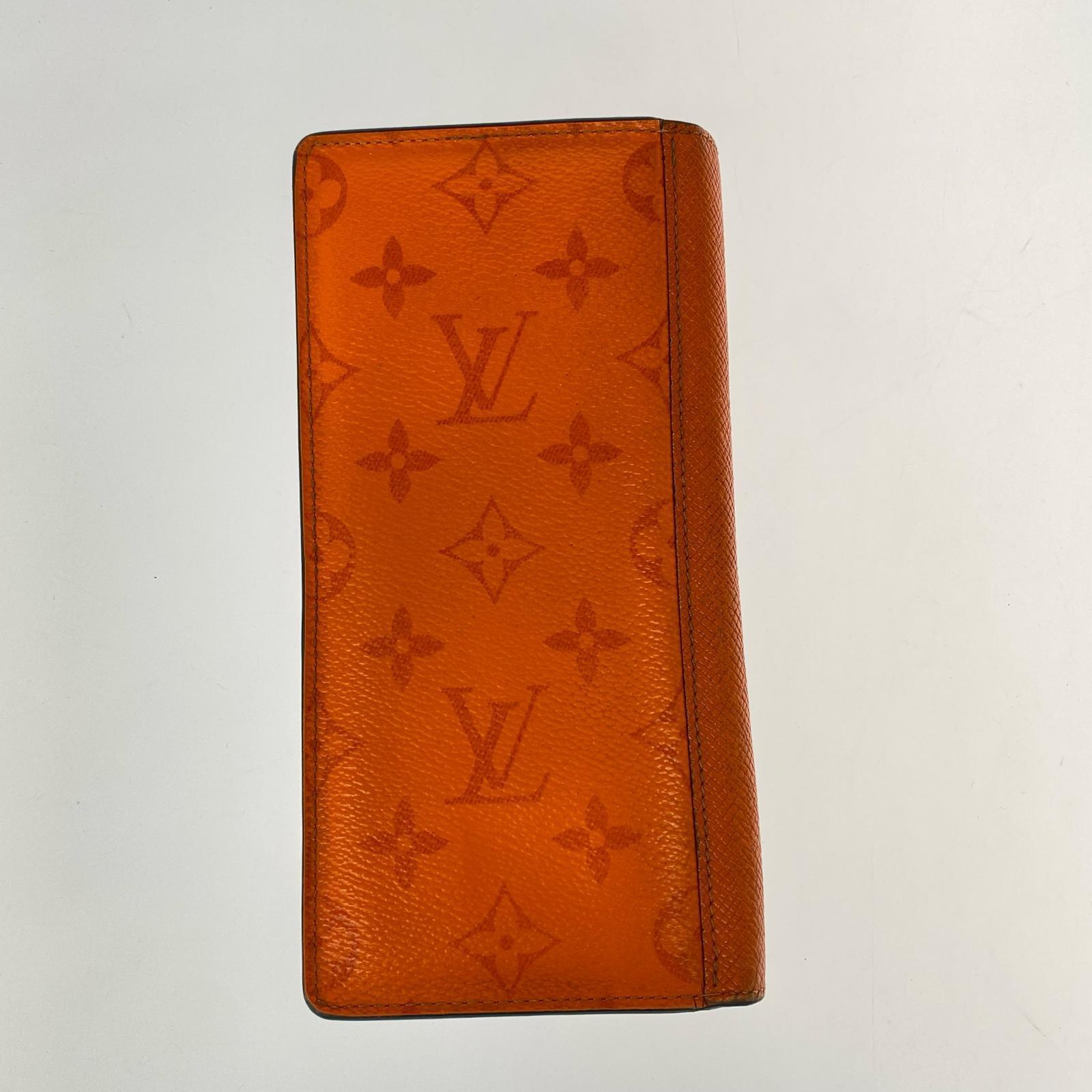 LV タイガラマモノグラム ポルトフォイユブラザ ボルケーノ・オレンジ M30427