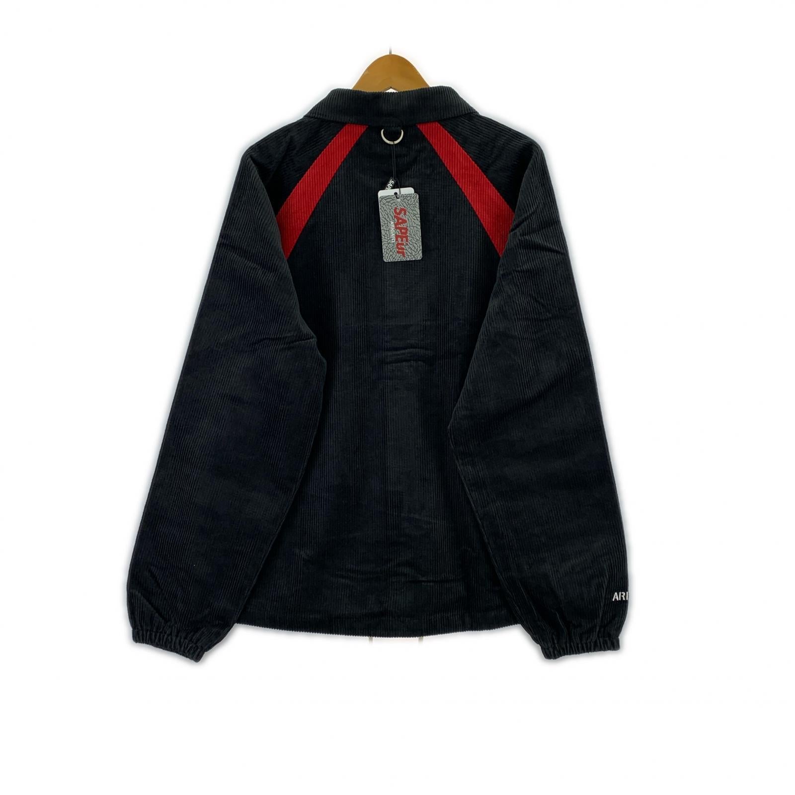ジャケット 24SS コーデュロイ トラックコーチジャケット (M) M ブラック