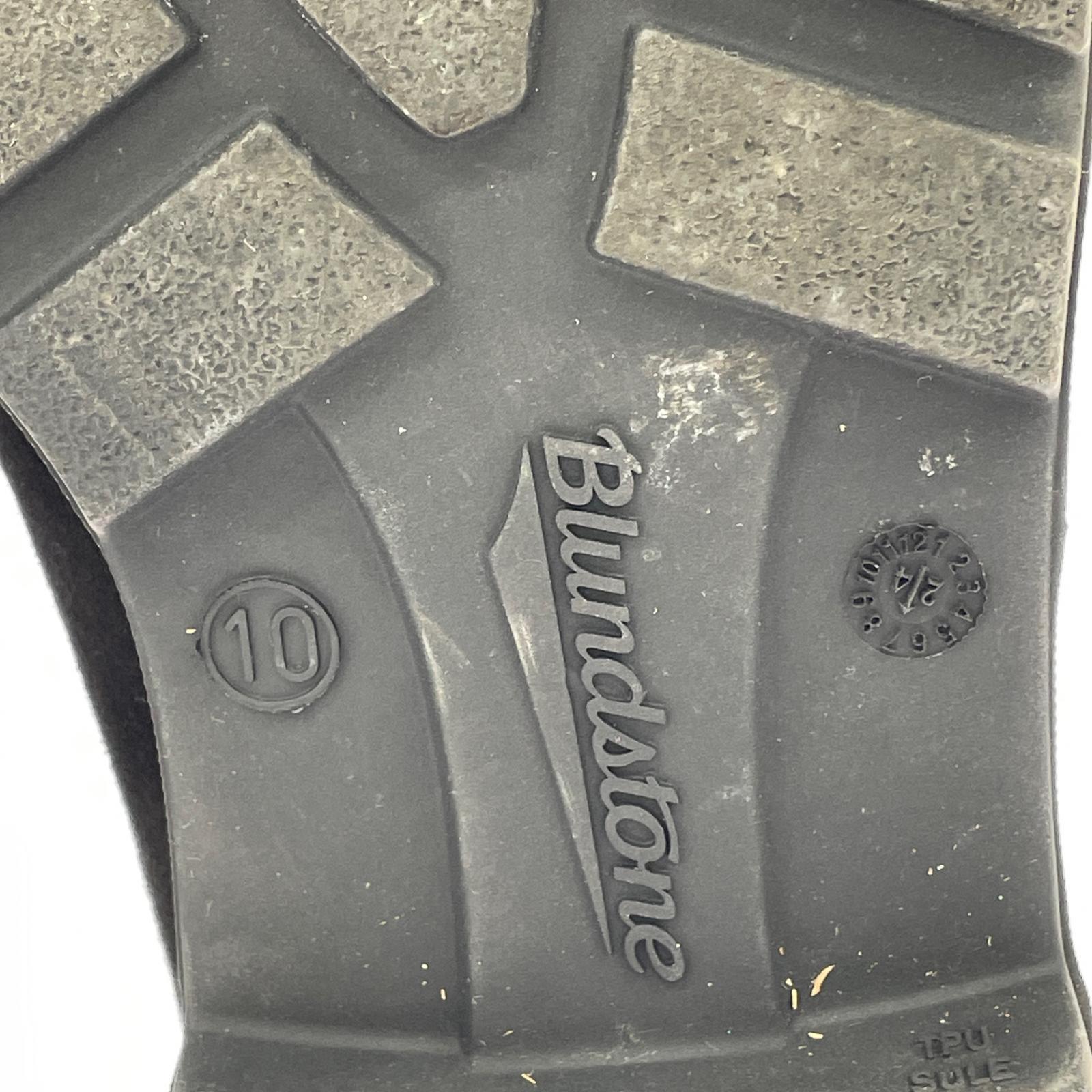 ブーツ Blundstone スエードサイドゴアブーツ 001117 黒 UK10 ブラック