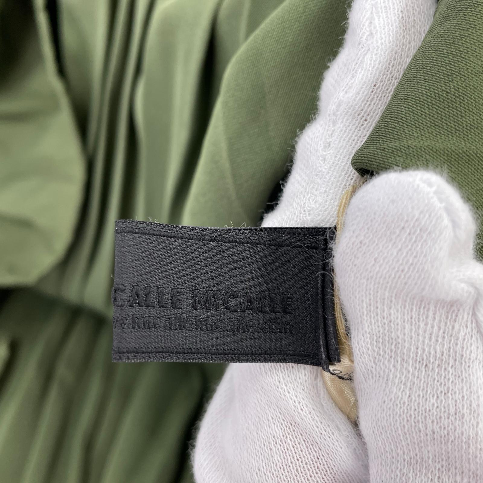 ロングスカート MICALLE MICALLE デニムプリーツスカート