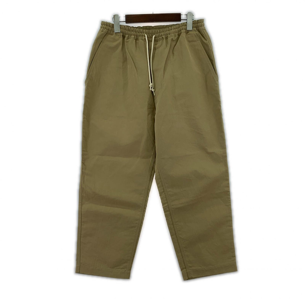 パンツ HOMME 25SS リネン混 コットンスラックス (XS)BEIGE ベージュ