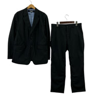 セットアップ HOMME 25SS ウールトロセットアップ (S) S ブラック