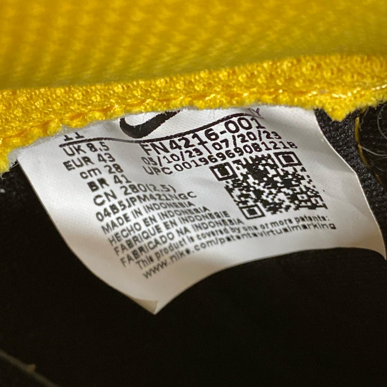 スニーカー WMNS Dunk High Satin Goldenrod 28cm (US10 UK9 1/2 EU46)
