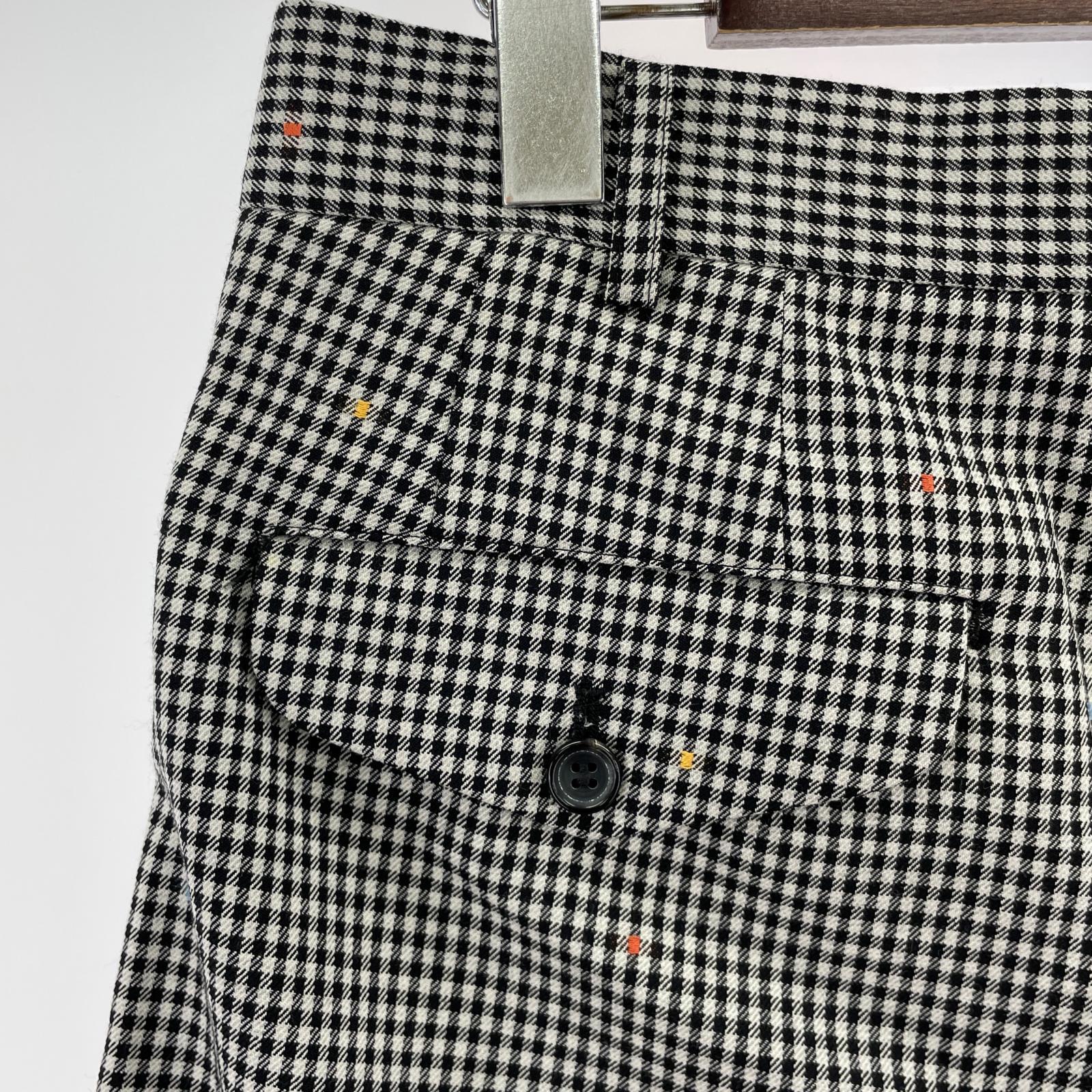 パンツ HOMME PLUS 25SS 2タック ワイドショートパンツ XS