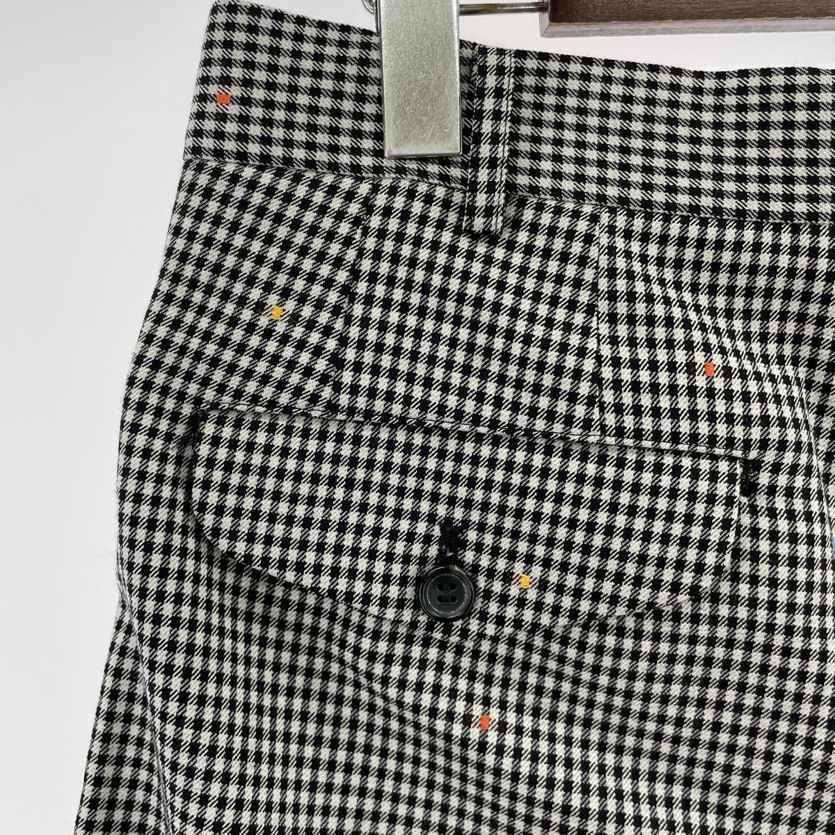 パンツ HOMME PLUS 25SS 2タック ワイドショートパンツ XS
