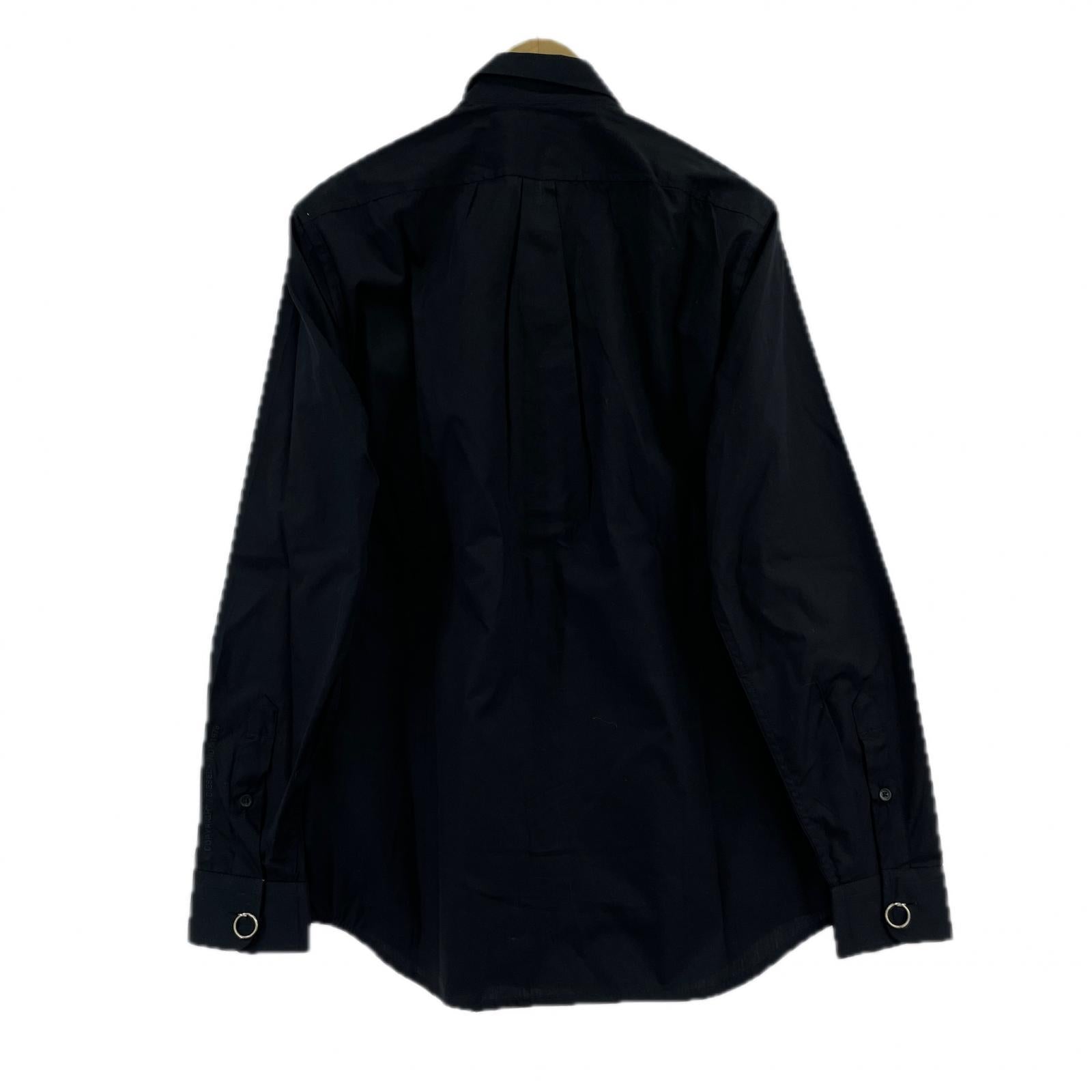 長袖シャツ sizeS ブラック S ブラック