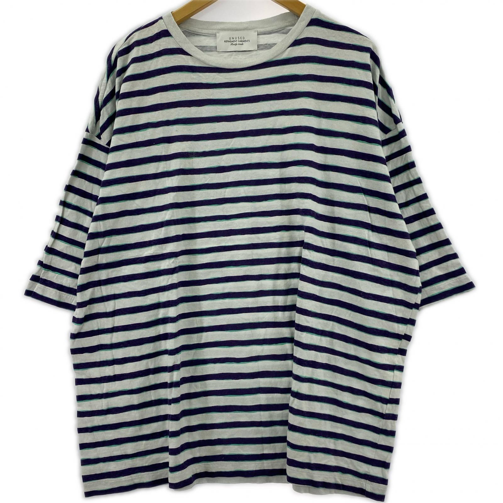 半袖Tシャツ UNUSED Short Sleeve Border T-Shirt US2021 (3) 3