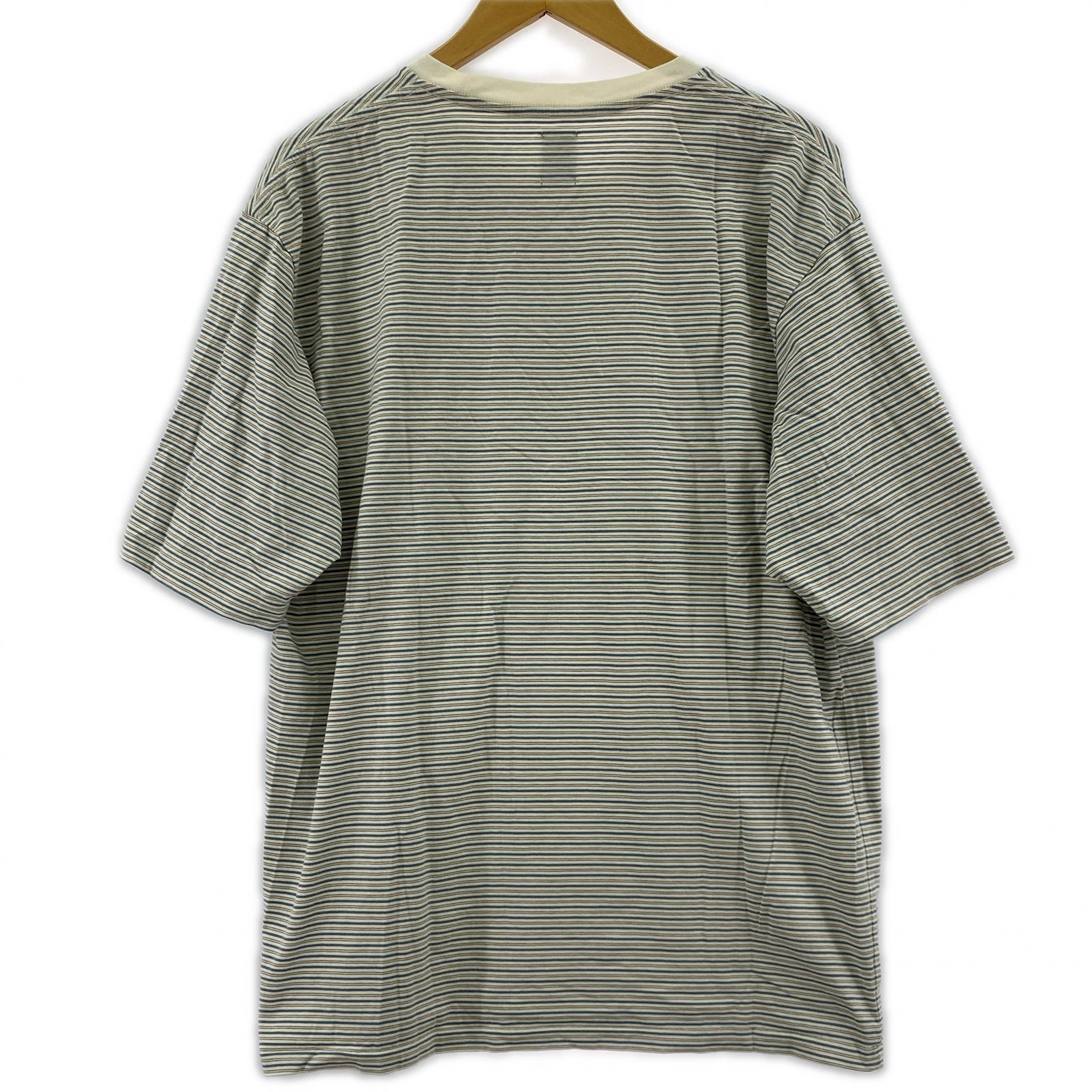 半袖Tシャツ BATONER TORNADE COTTON BORDER T-SHIRT BN-23SM-052 (3) 3