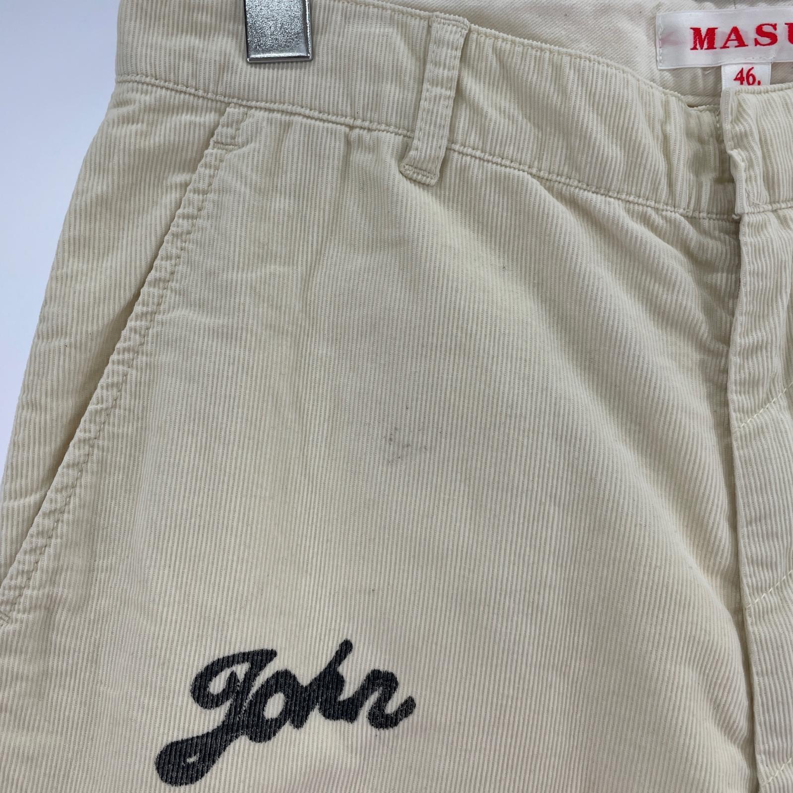 パンツ ×XVERDY 25SS M.B.C. MEMORIAL PANTS 白 46 46 ホワイト