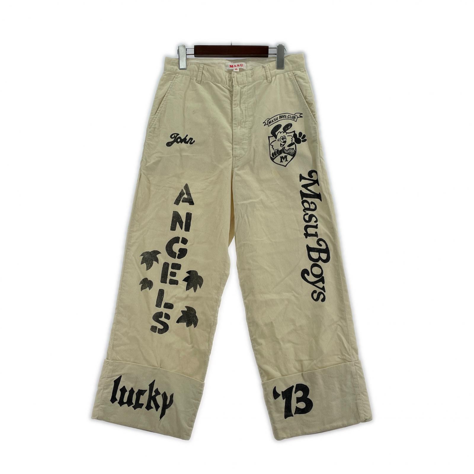 パンツ ×XVERDY 25SS M.B.C. MEMORIAL PANTS 白 46 46 ホワイト