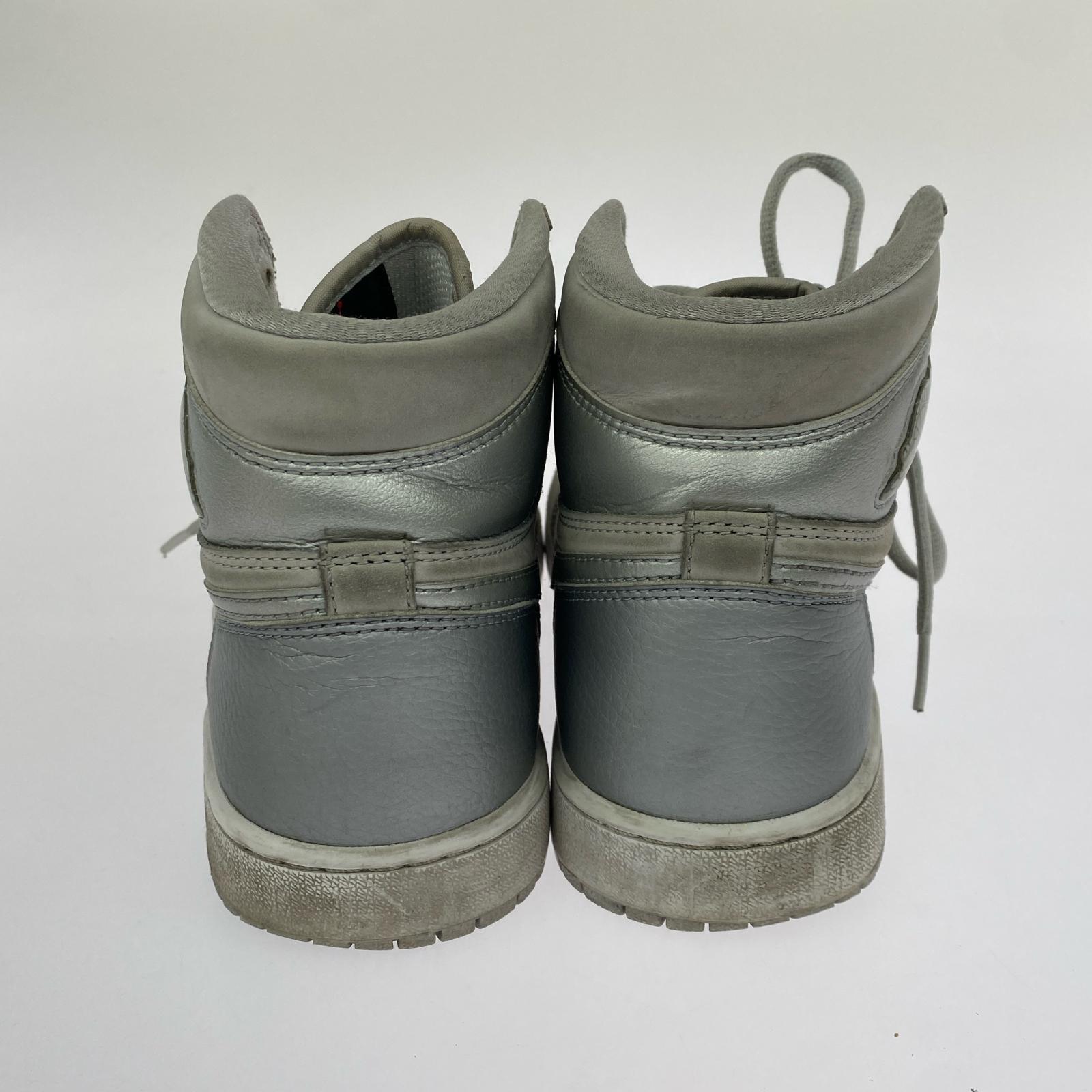スニーカー AIR JORDAN 1 HIGH OG 銀 (26.0cm) 26cm (US8 UK7 1/2 EU42) グレー