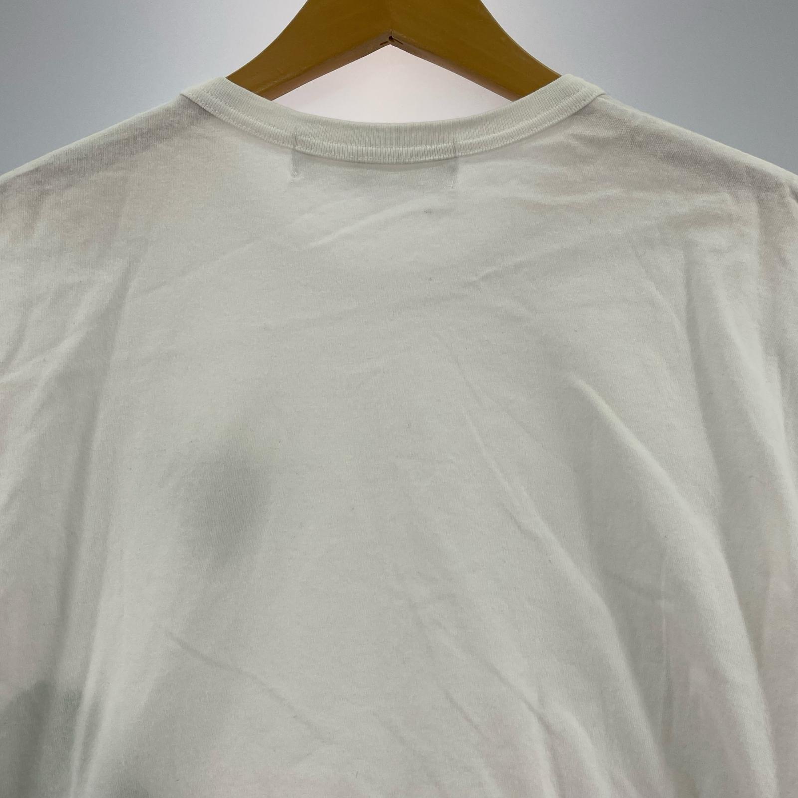 半袖Tシャツ 緑ハート 白(XL) ホワイト