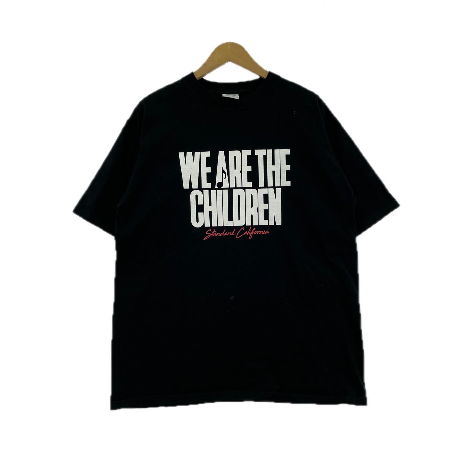 半袖Tシャツ WE ARE THE CHILDREN Tシャツ 黒 L ブラック
