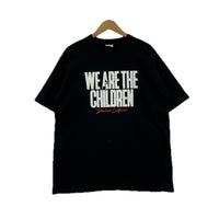 半袖Tシャツ WE ARE THE CHILDREN Tシャツ 黒 L ブラック