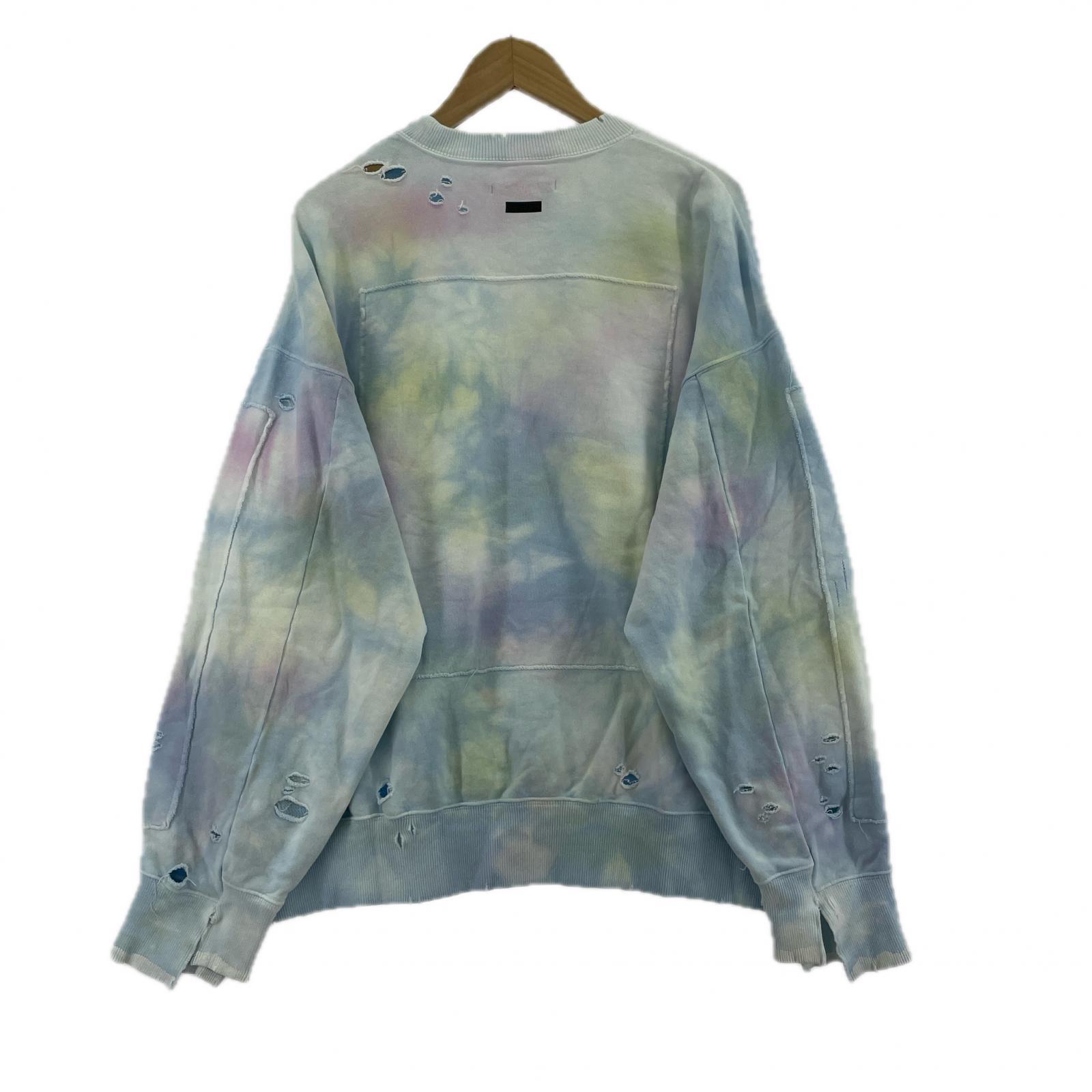 スウェット 23SS OVERSIZED REBUILD SWEAT (S) S マルチカラー