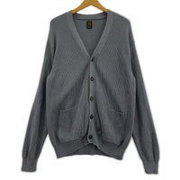 カーディガン SUPER HIGH TWIST V NECK CARDIGAN