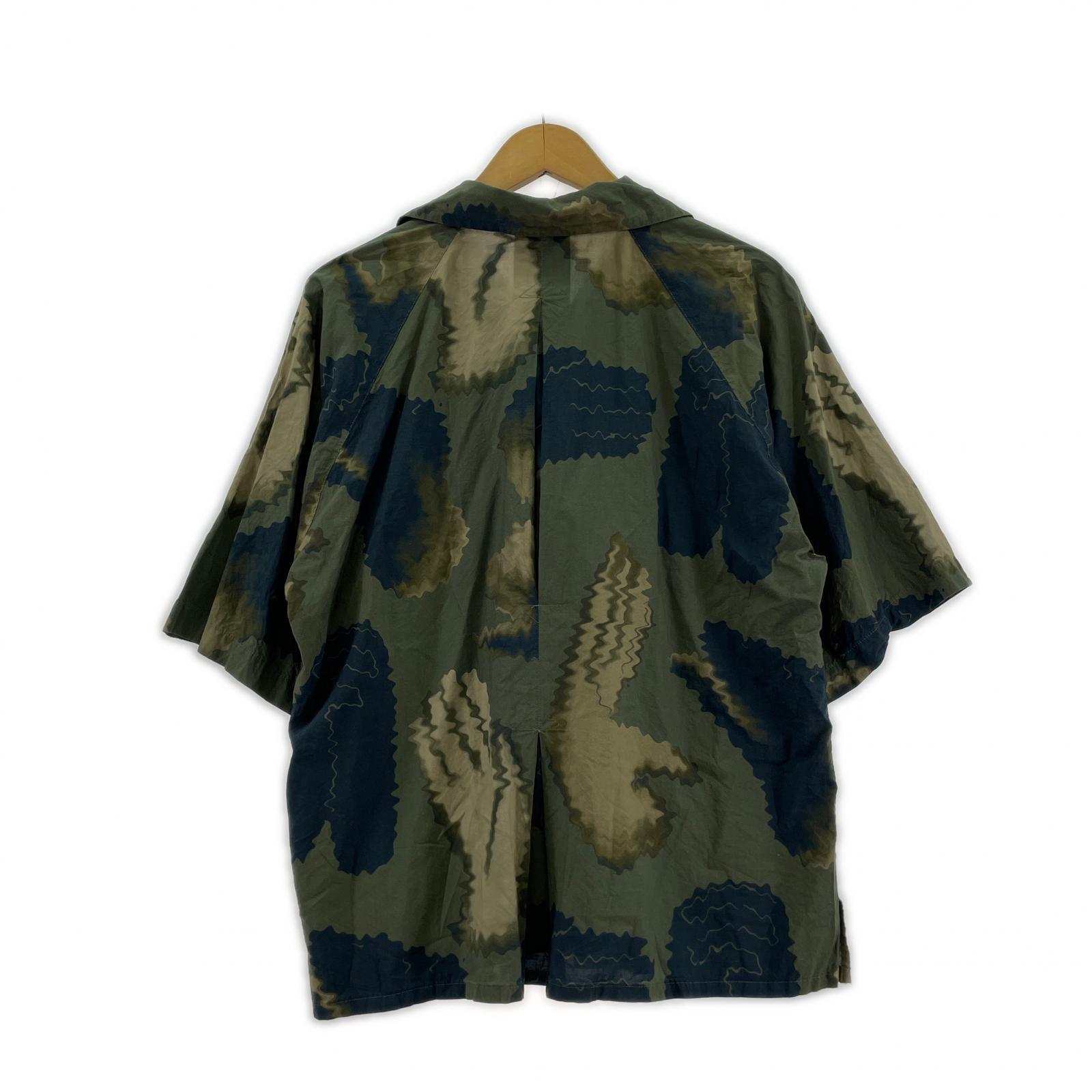 半袖シャツ RAGLAN-SLEEVE PRINT ALOHA SHIRT 36