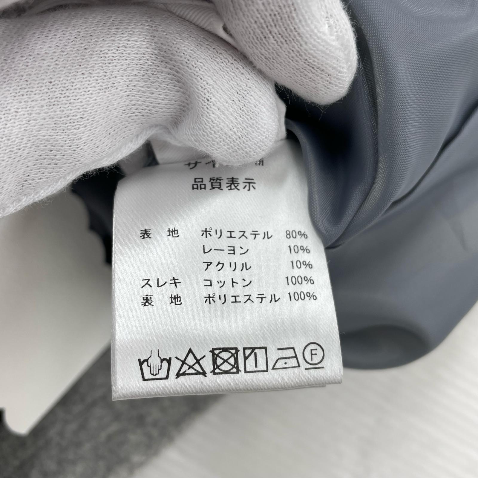 ショートパンツ スカラップショートパンツ GRY M グレー