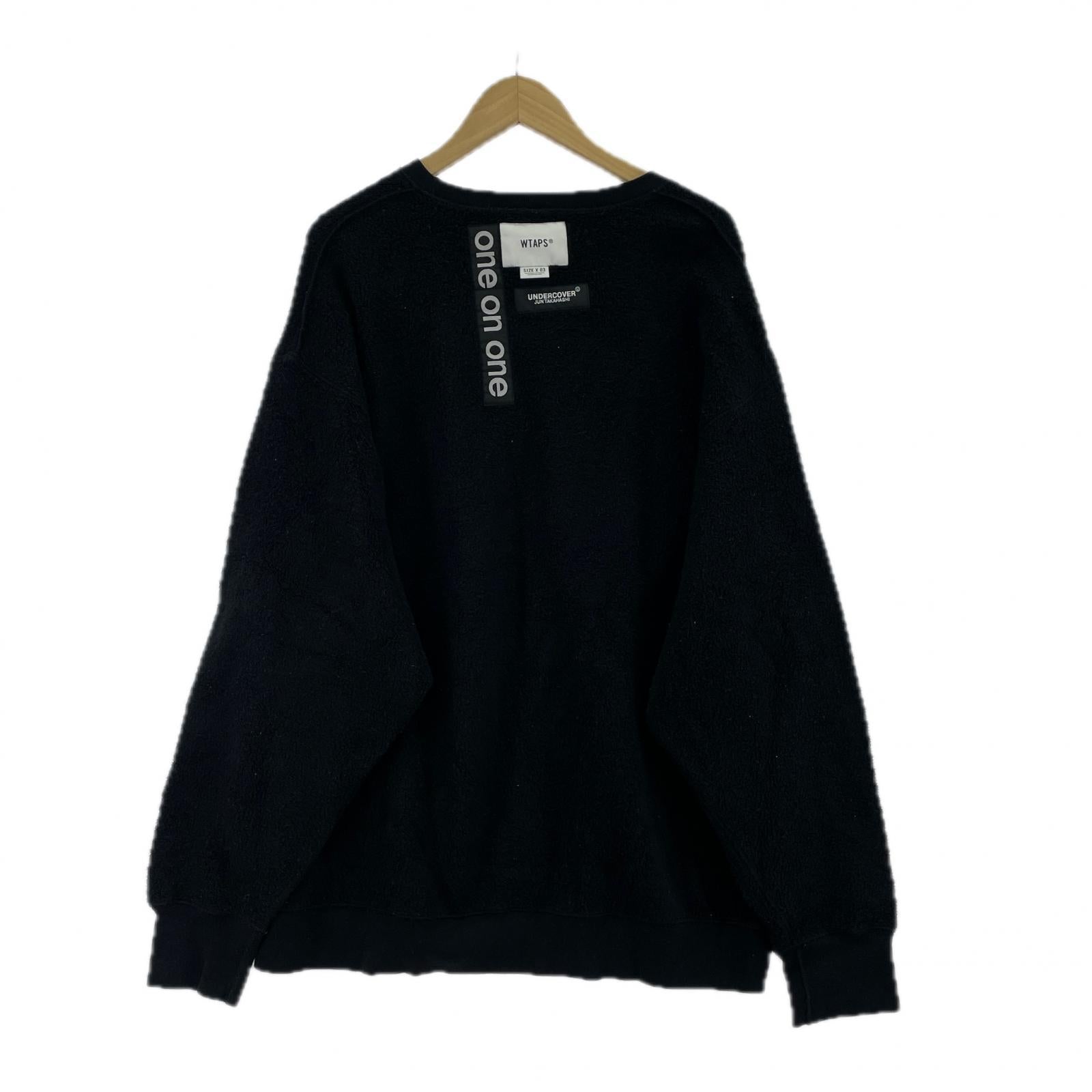 スウェット ×UNDERCOVER フリース 黒 (03) ブラック