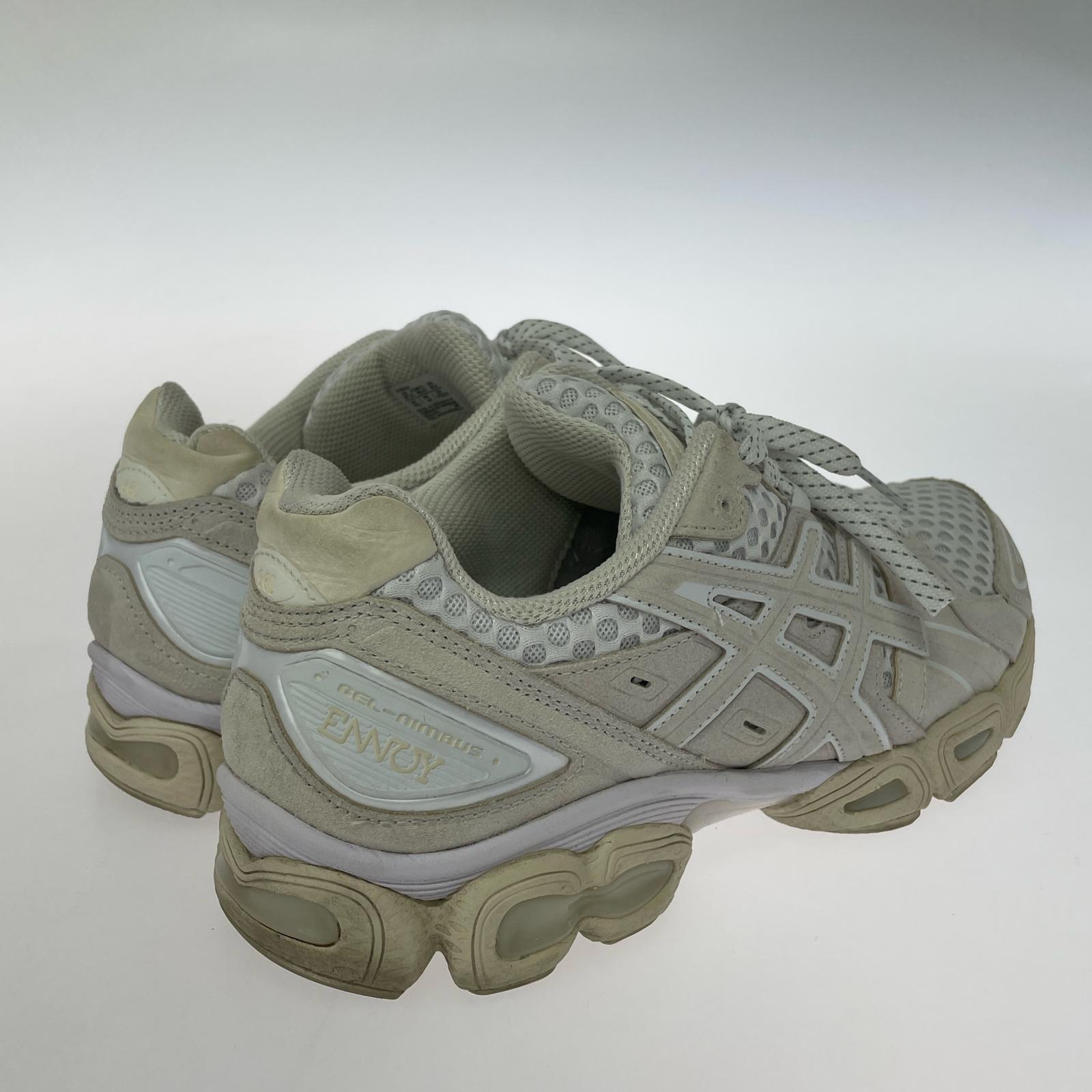 スニーカー ×ENNOY GEL-NIMBUS 9 WHITE/CREAM 27.5cm (US9 1/2 UK9 EU45)