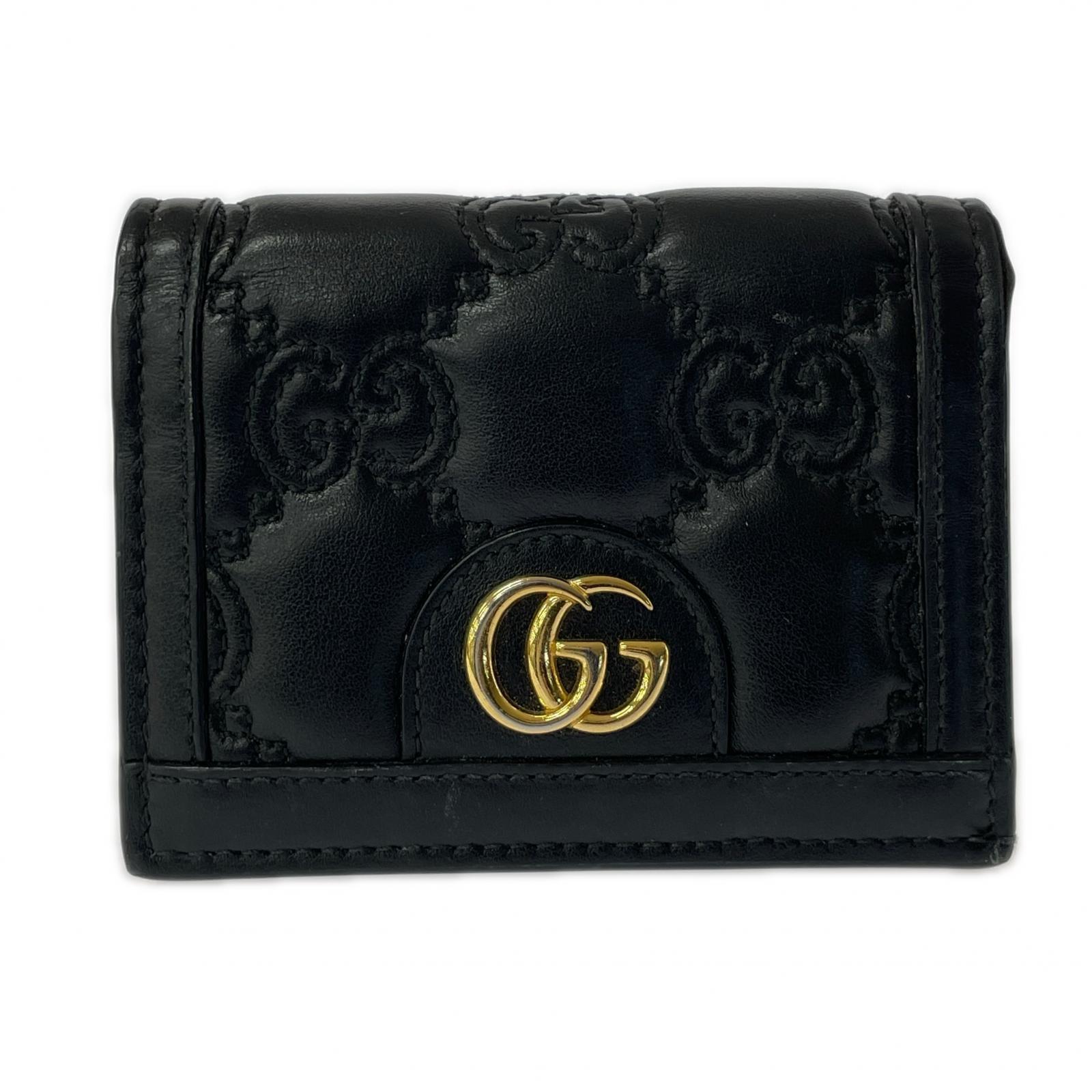GUCCI GGマトラッセ 二つ折り