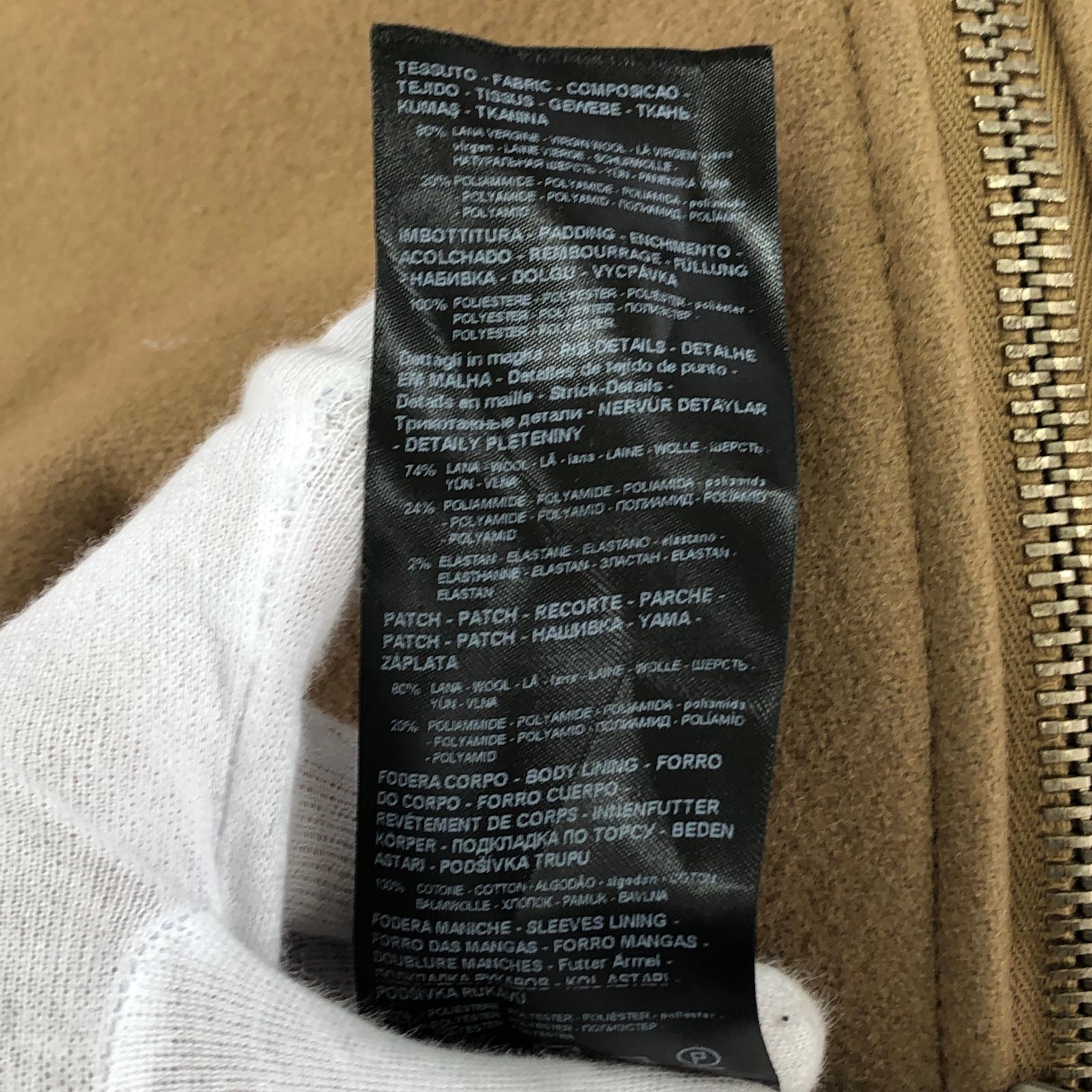 ジャケット EMPORIO ARMANI ボンバージャケット 6L1B81 1N7AZ ベージュ (44) 44 ベージュ
