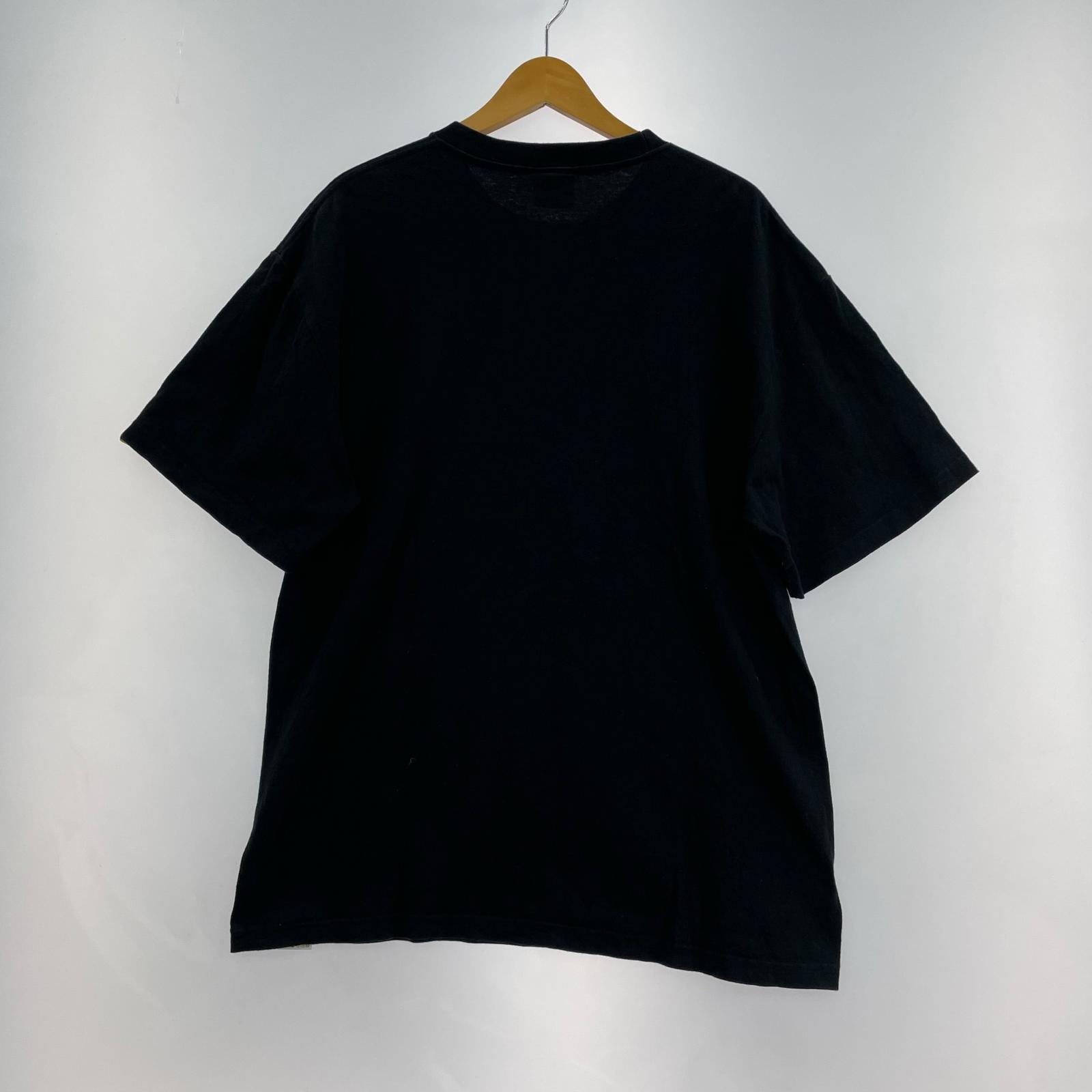 半袖Tシャツ ハンドブラ/プリントロゴ L ブラック