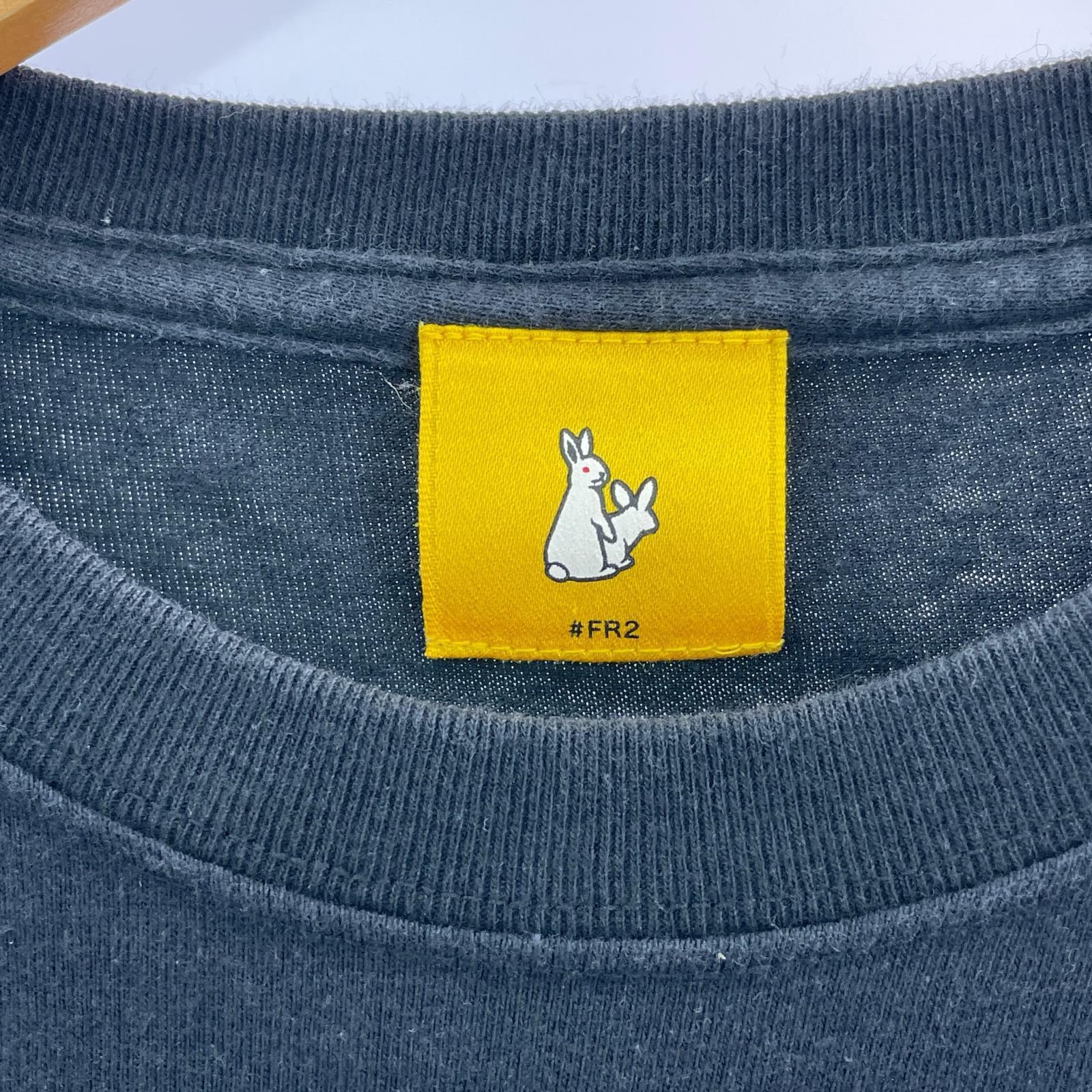 半袖Tシャツ ハンドブラ/プリントロゴ L ブラック