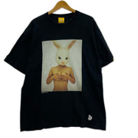 半袖Tシャツ ハンドブラ/プリントロゴ L ブラック