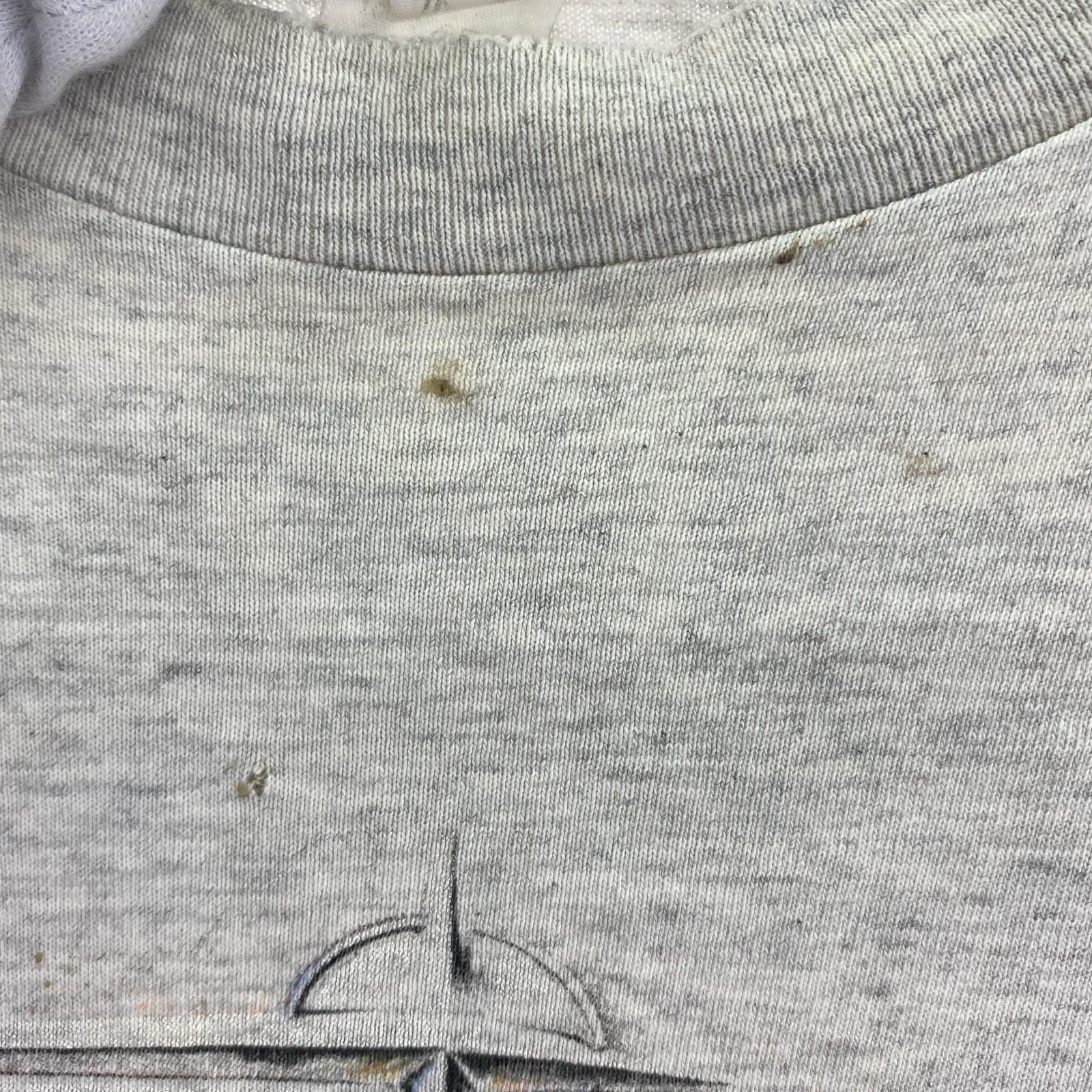半袖Tシャツ 95年 両面プリント L グレー