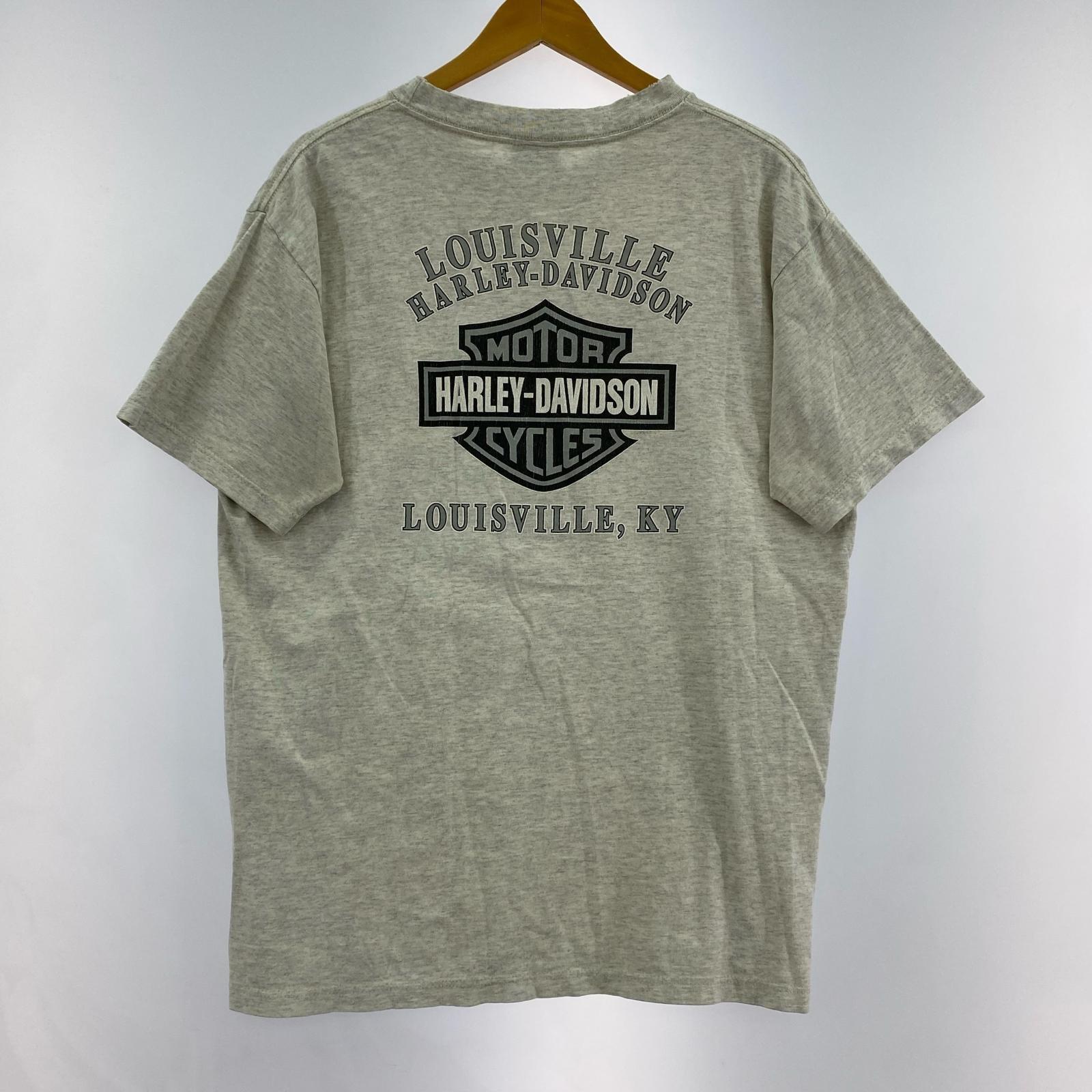 半袖Tシャツ 95年 両面プリント L グレー