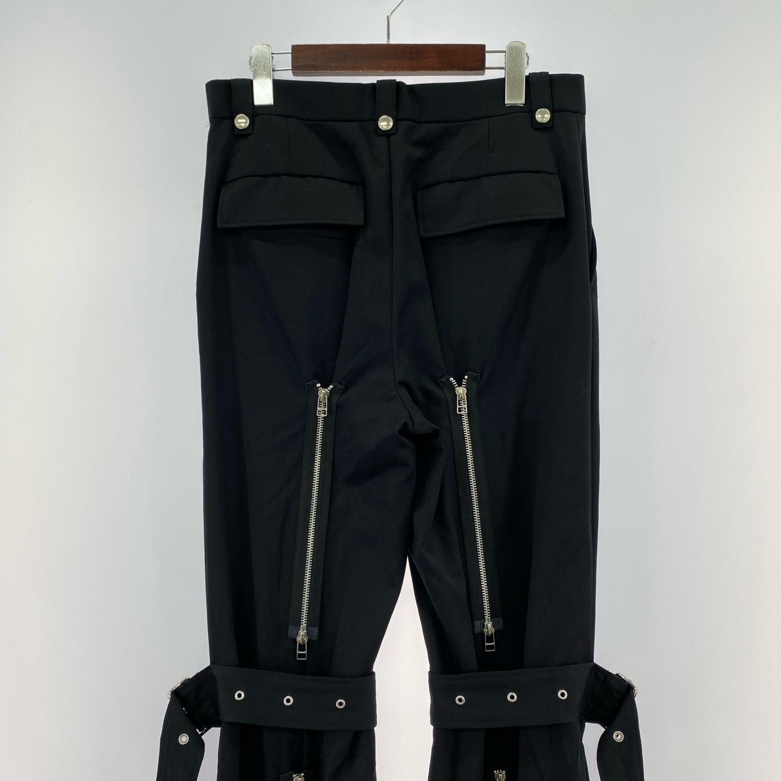 パンツ 24AW/ボンテージパンツ/BLK/46 ブラック