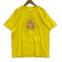 半袖Tシャツ SASQUATCHfabrix.×BRAIN DEAD 無秩序 プリントTee L イエロー L イエロー