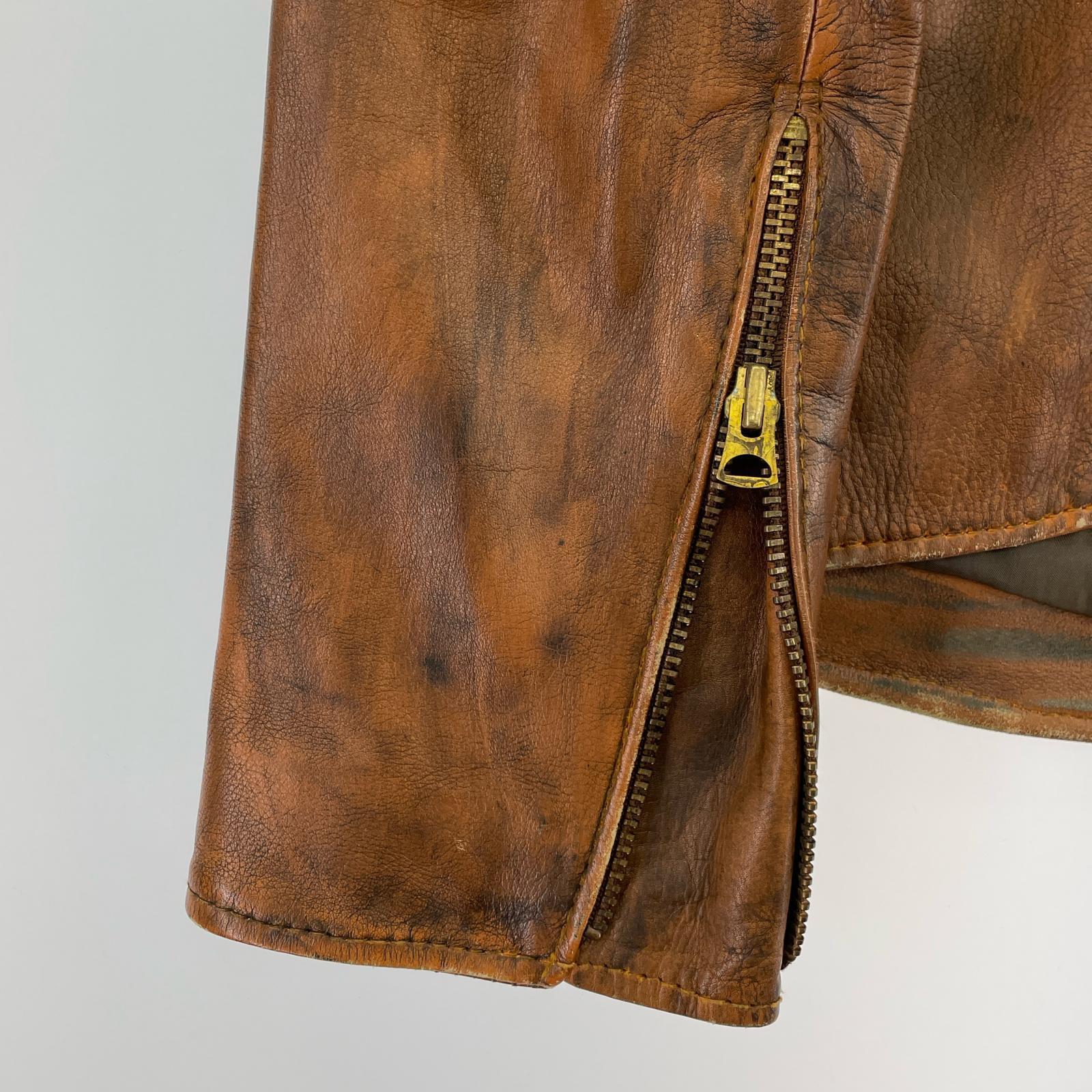 ジャケット Levi’s 70854-49 牛革 レザージャケット (M) M ブラウン