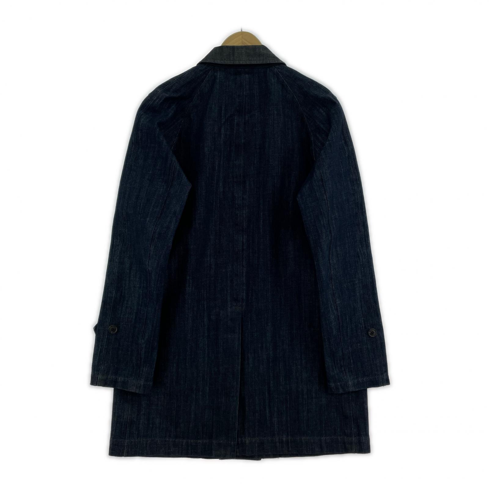 ジャケット デニム ステンカラーコート GORE-TEX SUBF450 紺 (XS) ブルー
