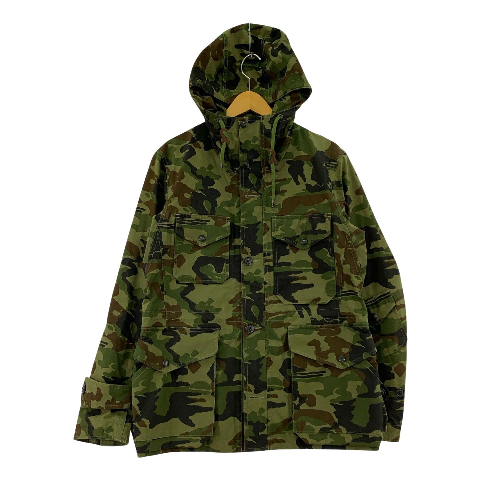 ジャケット nanamica GORE-TEX クルーザージャケット カモ柄 SUAF351 (S) フリー