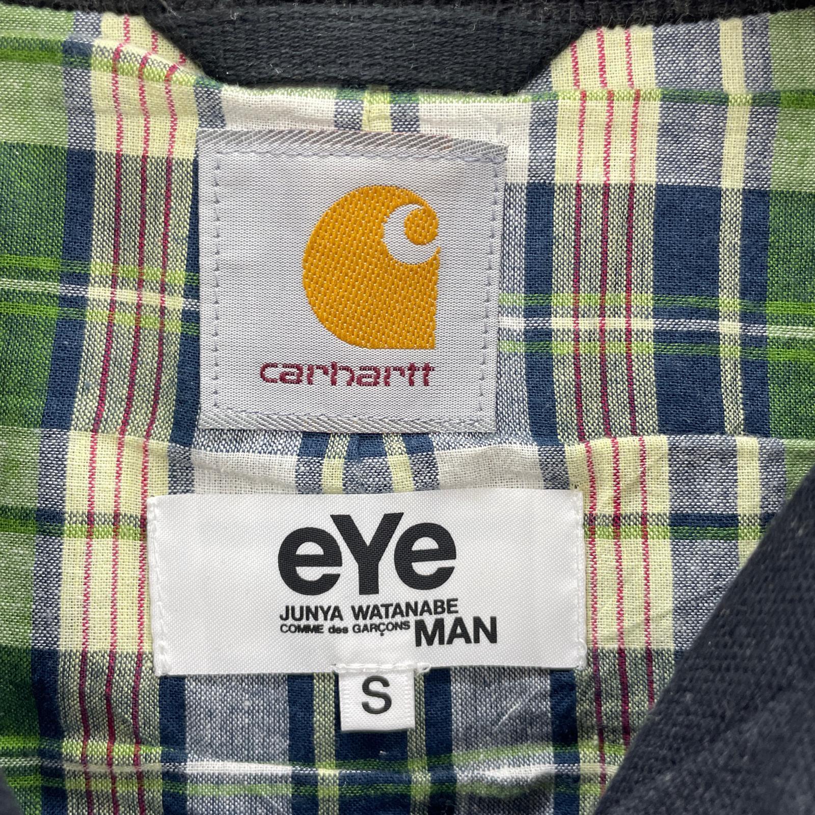ジャケット CarHartt×JUNYA WATANABE カバーオール 黒 WO-J909 (S) S ブラック