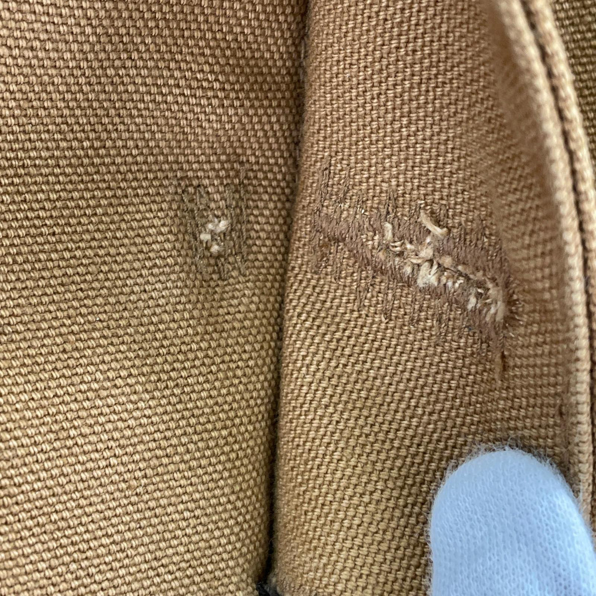 ジャケット CarHartt×JUNYA WATANABE ダックチョアコート キャメル WJ-J906 (S) S ブラウン