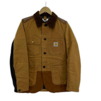 ジャケット CarHartt×JUNYA WATANABE ダックチョアコート キャメル WJ-J906 (S) S ブラウン